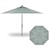 Treasure Garden Market Umbrellas 11' Auto Tilt Market Umbrella